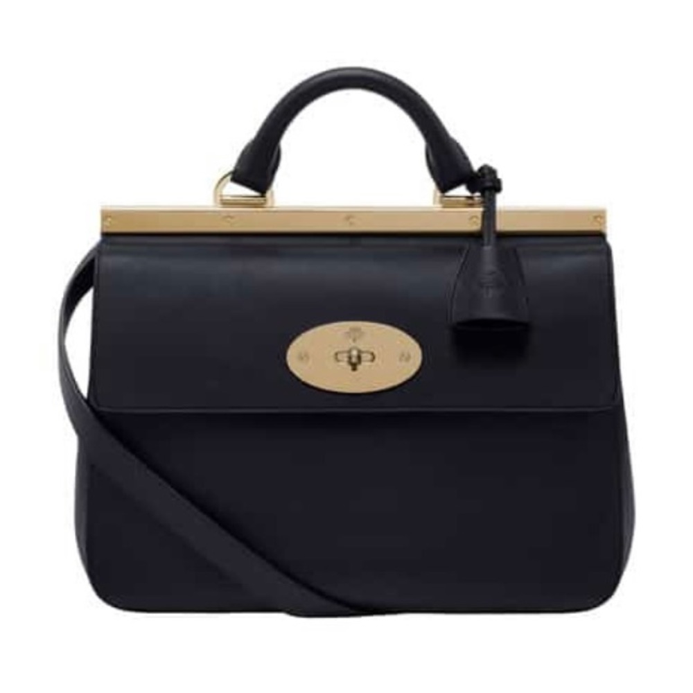 Mulberry Small Leather Suffolk